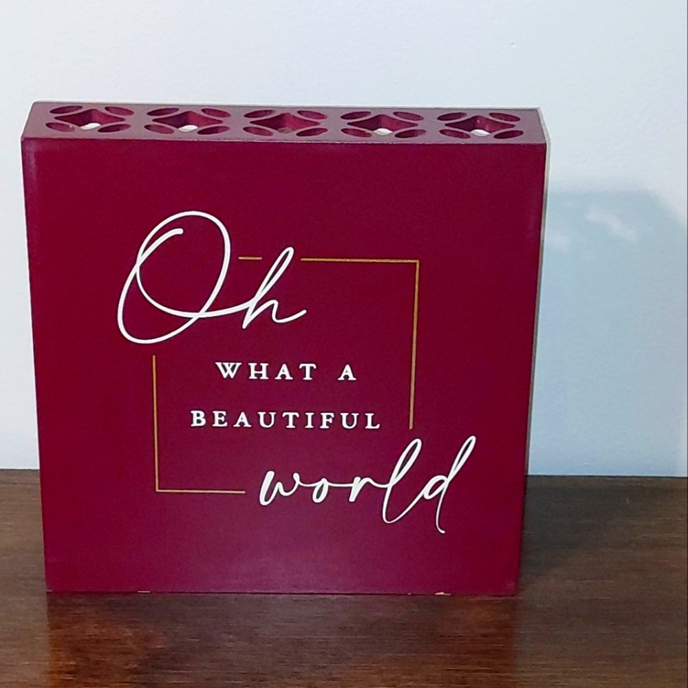 Wall or desk sign
